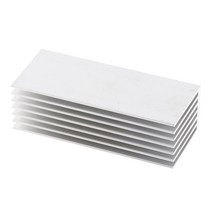 M.2 SSD 알루미늄 방열판 냉각 키트 포함, 설명, 실버, 설명