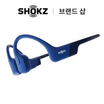 샥즈 오픈런 S803 골전도 블루투스 이어폰 (애프터샥), 블루
