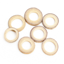 오꿈 천연 나무조각 1kg, 37 대나무링 미니 약2200입 500g