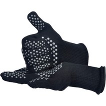 Nouvelle Legende Extreme Heat Flame and Cut Resistant Aramid Flexible Hot Gloves with Silicone Dots, 1