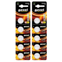 벡셀 수은건전지 3V건전지 CR2025 10알/동전/코인, 5개입, 2개