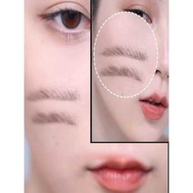 눈썹 결 브러쉬 그리기 야생 헤어라인 아이브로우, 상세 페이지 참고, 라이트 커피 + 브라운