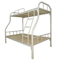 어른2층침대 철제 프레임 성인 벙커침대 자매침대, 1500mmx2000mm 1m 원형 튜브화이트