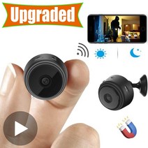 실외 실내 현관 무선 cctv 감시카메라 가정용 초소형 micro home wireless video cctv mini security 감시 wifi ip camara 15, 협력사, 하얀색