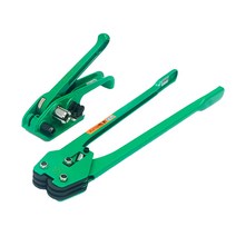 휴대용 밴딩기 밴딩 기계 노끈 결속기 소형 수동 포장기 반자동 PVC, E업그레이드된조합(텐셔너+플라이어)