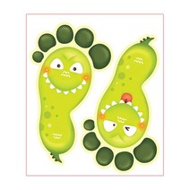 위awsm_바닥 발바닥 스티커 악어 데코 꾸밈 어린이집 발꾸밈 꾸미기 유치원 발스티커♥awssome, ♥awssome!!