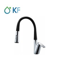 KF통상 주방 싱크대 코브라 수전 원홀 KFS-2305, 검정
