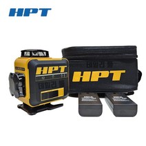 HPT 4D 미니 그린레이저 레벨기세트 레이져 포디 수평기 수직 바닥선, 1개