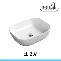 EL-397 탑볼 세면기 이쁜세면기 화이트 까페 세면기 안방세면기
