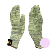 공의산업 듀폰 케블라 도축 육가공 베임방지장갑 L #9999EA