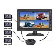 1톤탑차후방카메라 화물차어라운드뷰 360도 4채널, 10인치 카메라4개 + 128G
