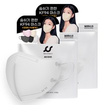 김국산 KF94 숨쉬기 편한 씬핏 새부리형 마스크 대형, 25매입, 2개, 흰색
