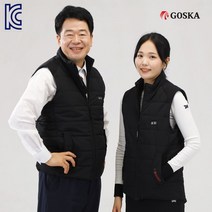 여성 퀼팅공항점퍼 고스카 스마트 USB 보온 발열조끼 배터리포함 이쁜 데일리 스타일 따듯한 점퍼