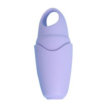 뷰티디바이스 쿨링마사지기 냉마사지 홍조홈케어 얼굴 바디의 부종 줄이기 위한 실리콘 스 볼 페이스 마사지 롤러 콜드 테라피 재사용 가능한 동결 스 컵, 자주색
