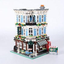 호환블럭 레고 89107 5910pcs jiestar 전문가 moc 스트리트 뷰 라이온 펍 클럽 모듈러 하우스 벽돌 모델 빌딩 블록 장난감 그랜드 백화점, 퀸 바