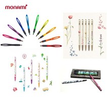 모나미 만년필 볼펜 올리카 153플라워볼펜 유성볼펜, 선택06 만년필 -그린