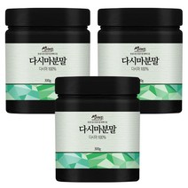 다시마 가루 분말 파우더 300g x 3 국산 국내산, 단품, 단품