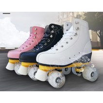 새로운 성인 복열 롤러 스케이트 학생 4 롤러 스케이트 성인 남녀 롤러 스케이트 복열 롤러 스케이트 플래시, 36, 블랙플래시(신발가방보내기.무릎패드.팔꿈치패드)