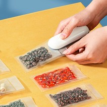 미니 소형 작은 휴대용 어린이집 유치원 가정용 쿠키 실링기 비닐 봉함기 과자 밀봉기 밀폐기