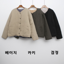 Newcare 여성 겨울 패딩 양면 양털패딩자켓 뽀글이자켓 숏패딩