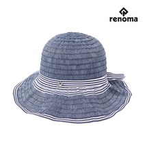 [레노마골프]여성 줄무늬 리본 버킷 햇 RWACJ6817-915, NAVY