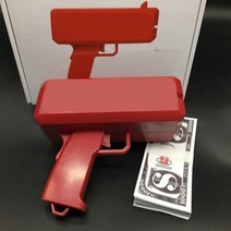 머니건 돈나오는총 돈총 현금선물 30살생일선물 부모님생신용돈 홈파티, 핑크