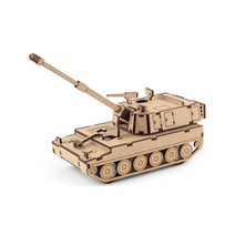 영공방 입체퍼즐 작동완구 풀백 나무모형 학습교구, 32.풀백 K9 자주포(TM-577)