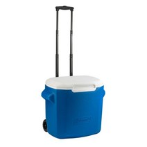 COLEMAN 미국 콜맨 26L 휠드 쿨러 블루 아이스박스, C3661.콜맨28쿼터휠쿨러(블루)