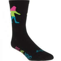 SockGuy Sasquatch 2 Neon Wool Sock, S, One Color