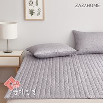 [자자홈]썸머드림 풍기인견 패드겸카페트SS/Q, 쵸코칩 그레이