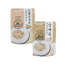 참좋은간식 삼계죽 삼계북어죽 80g 여름철 겨울철 보양식 강아지 닭죽 애견 삼계탕 반려견 수술 회복 영양식 노령견 영양보충 임신견 수유견, 삼계 북어죽 80g