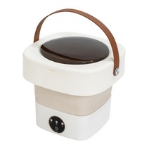 미니 접이식 세탁기 휴대용 양말 속옷, 3.WHITE - UK