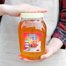 천연벌꿀 2.4kg 자연산 잡화꿀 100% 순창 담예찬