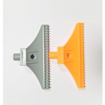 오리발 노즐 플라스틱 에어 블로잉 F형 헤드 110MM, 흰색 48홀 대나무 튜브 자석 베이스(스위치 포함)