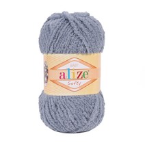 마마니트 10+1 소프티 베이비 털실 / 뜨개실 /수면사실 / 알리제털실, 119 그레이