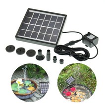 전기 동력 분무기 고압 살수기 W mp Brushless Solar Power Fountain Gard decoration Pond S기도 Panel Kit Aquarium Poo