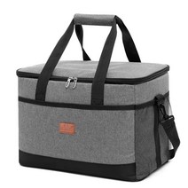 태드 보냉가방 쿨러 백 XXL, 그레이, 33L