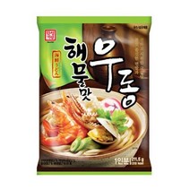 한성기업 해물맛 우동 (1인분) 212g x 10봉, 10개