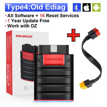 자동차 진단 장비 차량 스캐너 kingbolen ediag old boot 모든 시스템 전체 소프트웨어 1 년 무료 obd2 16 재설정 ecu 코딩 활성 테스트 pk, 오래된 ediag 케이블