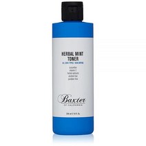 Baxter of California 남성용 허브 민트 토너 | 모든 피부 타입 | 비 건조 | 파라벤 프리 | 200ml 백스터오브캘리포니아