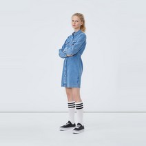 타미힐피거 슬림 데님 원피스 (T32C0WOP14TWT11AB)