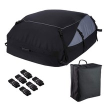 자동차 루프 bag 방수 roof rack 캐리어 화물 가방 수하물 보관 큐브 가방 여행 suv van s, m, 1개