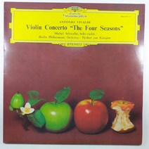 중고LP/ VIVALDI/ 비발디 바이올린 협주곡 사계/ 미셀 시발베/ 베를린 필 카라얀/ 자켓 A/ 음반 새것 MINT/ 세척