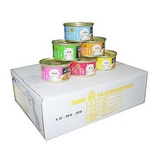 프리미엄 골드 런치캔 6종 box(80gx24p, 치킨&참치