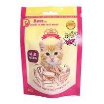 레츠펫 캣몽 고양이파우치 간식 40g, 5개, 어포 페이즐리