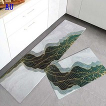 SKANDSALO 북유럽 PVC 싱크대 주방매트 발매트 특대 현관 깔개, AU_45x95cm
