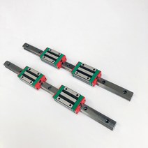 어닝레일 RU 납품 2pcs HGR15 HGR20 선형 레일 가이드 + HGH15CA HGH20CA 또는 CNC 부품, 03 300mm_04 HGW20CA