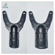 중앙농자재철강 과수받침대 가지받침 Y 클립 와이 크립 과수원지주 팽이 가지지지대 (1봉 10개입), 과수받침대 22mm/25mm 겸용, 1개