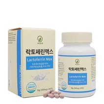 휴나인 100% 뉴질랜드산 락토페린 초유 단백질 60정, 1개