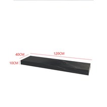 디스플레이박스 스탠드 대리석 무늬 보드 박스 전시다이 의류 매장 촬영 소품 오브제, 기본(표준), 블랙120x40x10